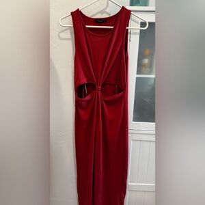 Maternity Dress with cut out sides